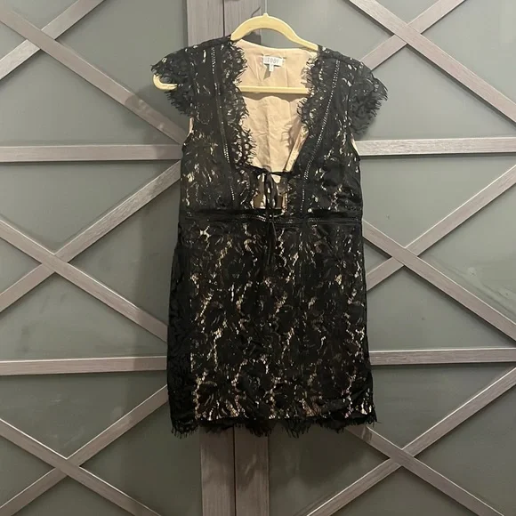YOURS LONDON Plus Size Black Lace Crochet Midi Dress | Yours Clothing